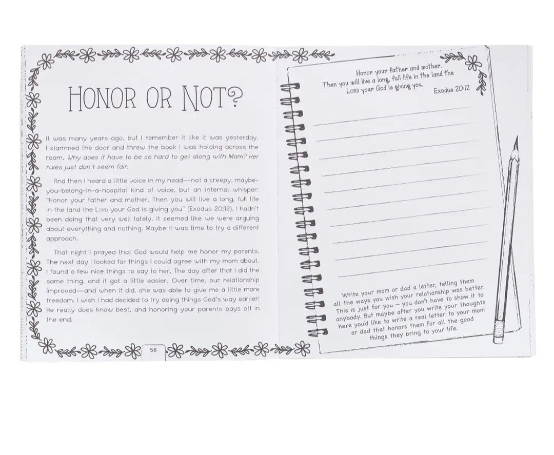 Kid Book Doodle Devotions For Girls Softcover