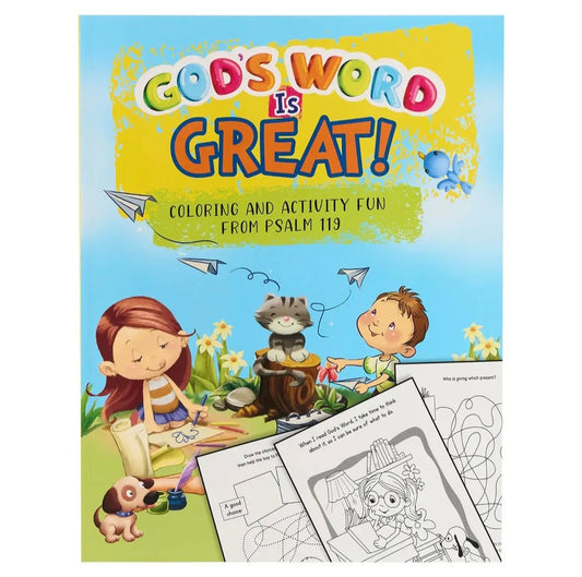 Activity Book Gods Word Is Great