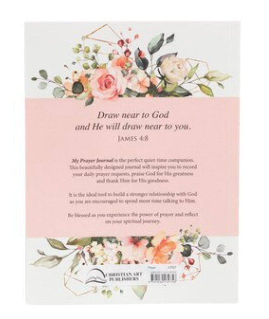 My Prayer Journal Pink Floral Softcover Prayer Journal