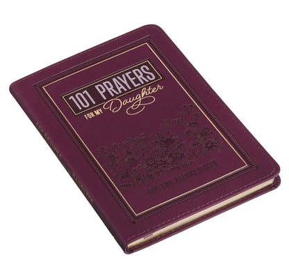 101 Prayers For My Daughter Faux Leather
