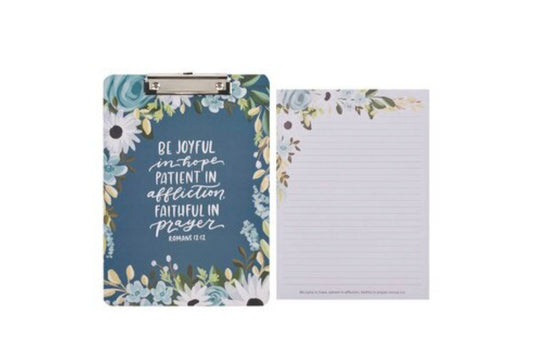 Scriptural Clipboard and Notepad Set