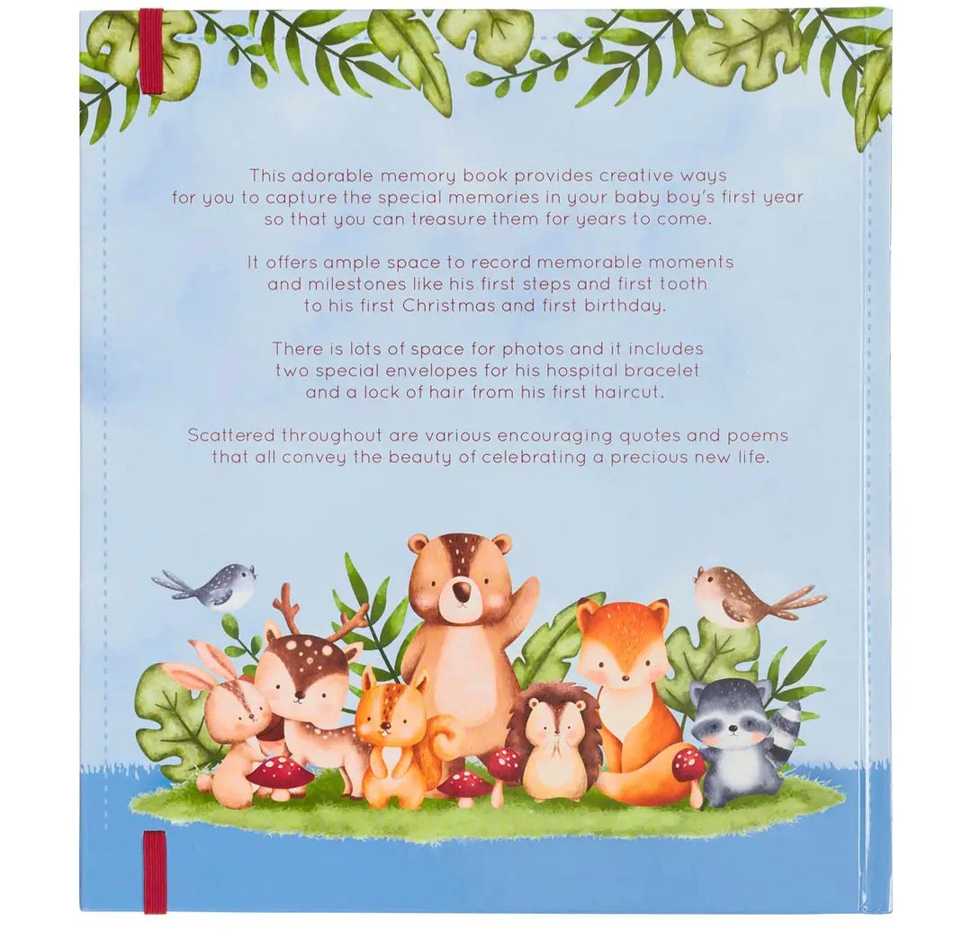 Baby Memory Book for Boys