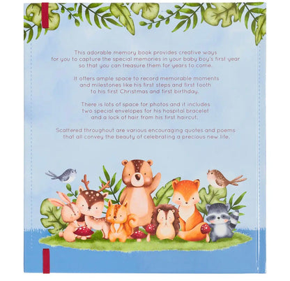 Baby Memory Book for Boys