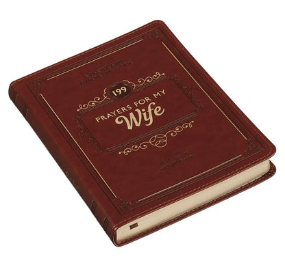 101 Prayers For My Wife Faux Leather