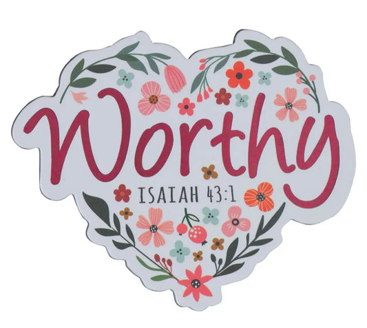 Worthy Magnet Isaiah 43:1