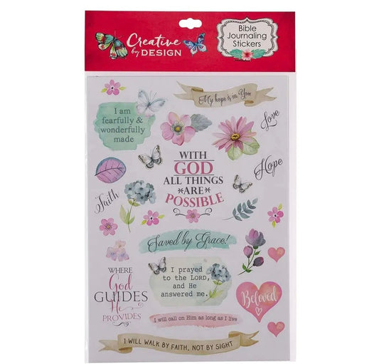 Stickers For Bible Journaling 3 Sheets