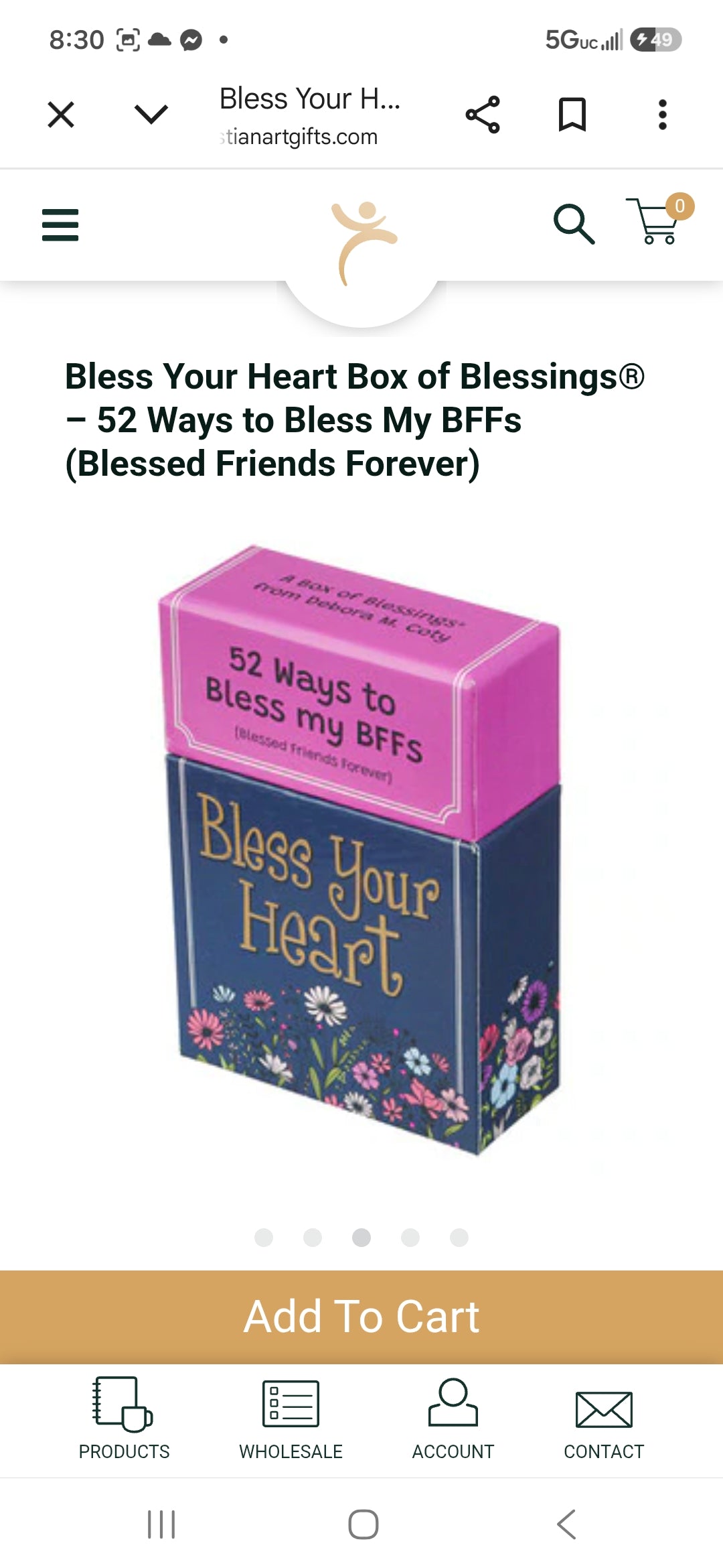 Bless Your Heart Box of Blessings – 52 Ways to Bless My BFFs (Blessed Friends Forever)
