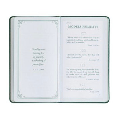 199 Favorite Bible Verses for Graduates Green Faux Leather Gift Book