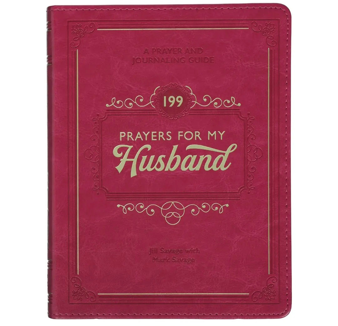 101 Prayers For My Husband Faux Leather