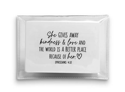 Encouragement Note Inspirational Cards "She Inspires"