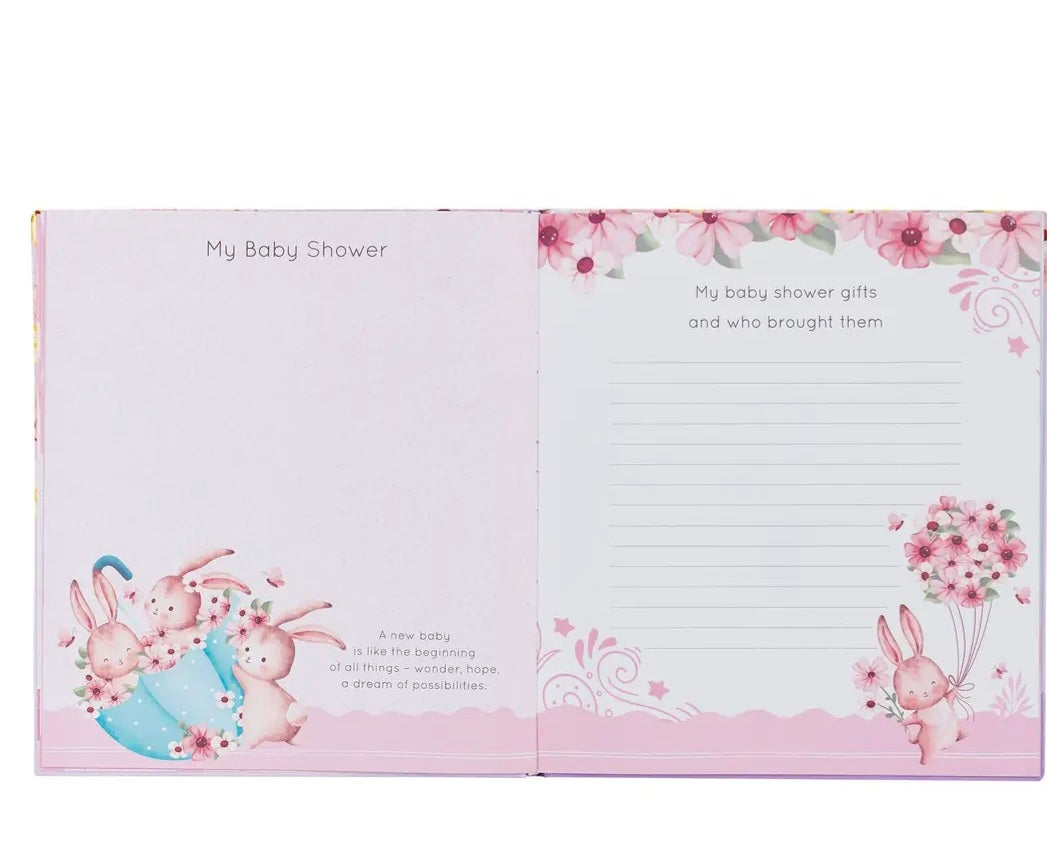 Baby Memory Book for Girls