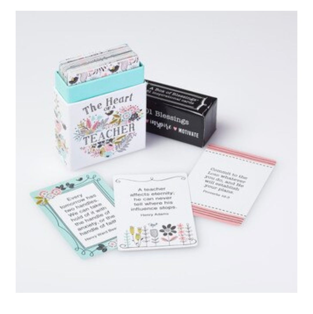 The Heart of a Teacher Box of Blessings