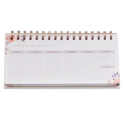 Love is Kind Coral Poppy Undated Weekly Planner
