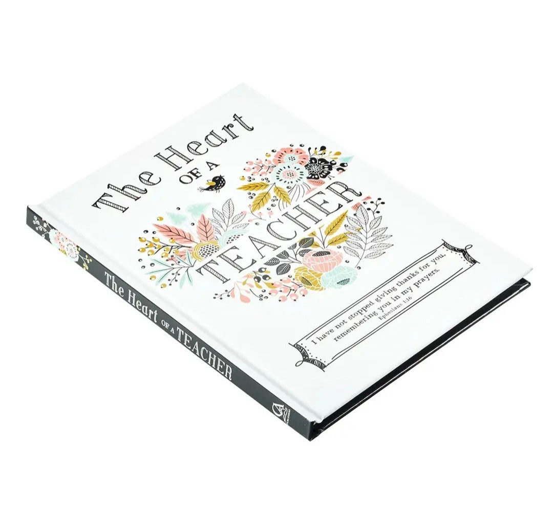 Gift Book Heart of A Teacher Padded Cover