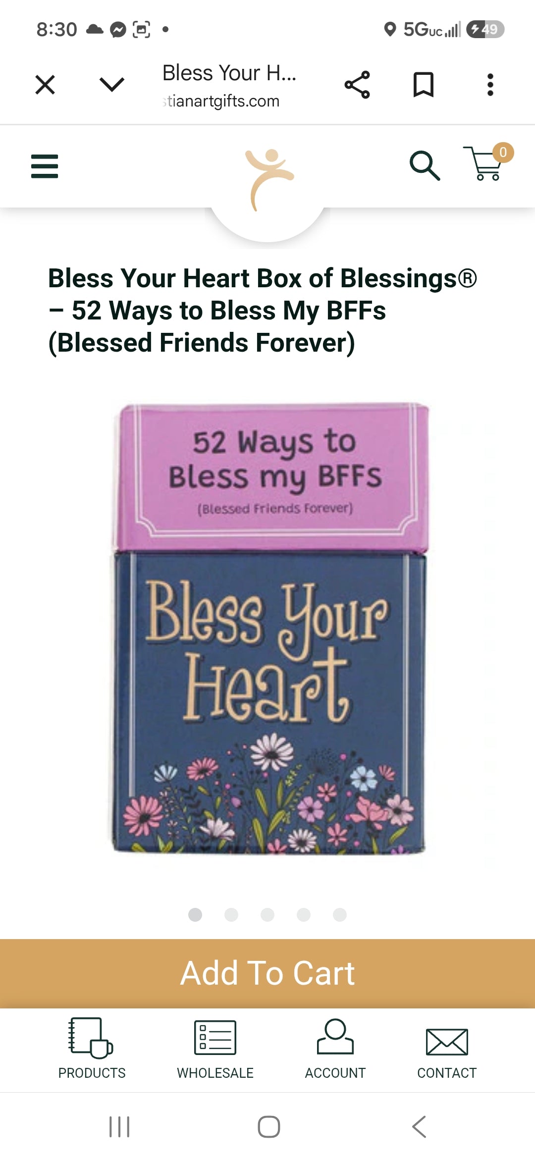 Bless Your Heart Box of Blessings – 52 Ways to Bless My BFFs (Blessed Friends Forever)