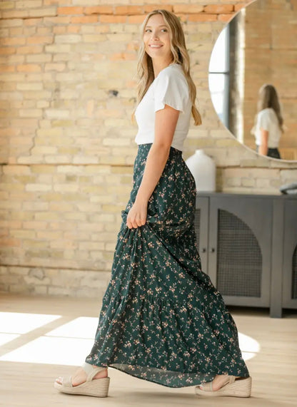 Women's Havyn Lined Maxi Skirt Fall Inherit Brand